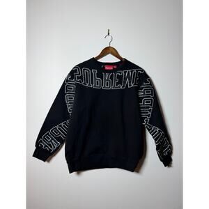 Supreme Multi Arc SS22 Black Crewneck Sweatshirt